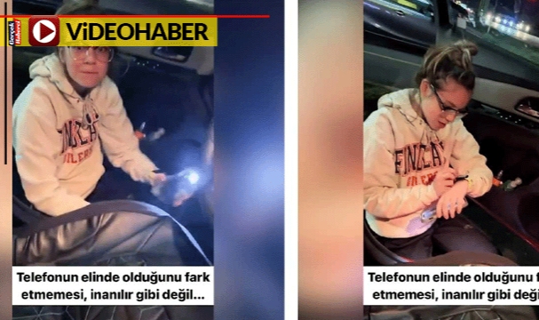 Elinde telefon telefonunu aradı... Sürpriz sonlu