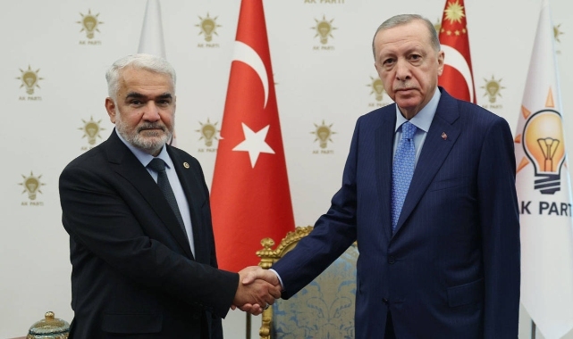 Erdoğan Cumhur İttifakı'nın devam etmesini istedi, HÜDAPAR prensip olarak 'evet' dedi