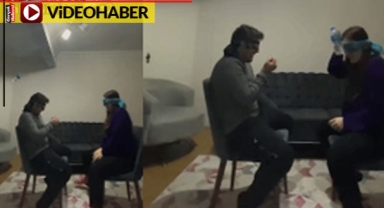 Evde sıkıldı, kocasıyla eğlenmek için bulduğu aktivite görenleri şaşırttı
