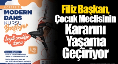 Filiz Başkan, Çocuk Meclisinin Kararını Yaşama Geçiriyor
