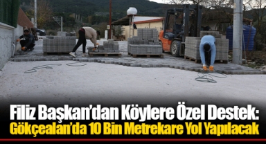 Filiz Başkan’dan Köylere Özel Destek: Gökçealan’da 10 Bin Metrekare Yol Yapılacak