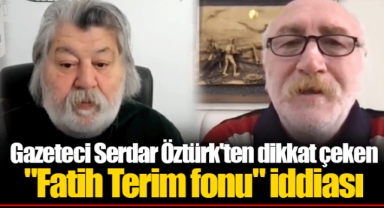 Gazeteci Serdar Öztürk'ten dikkat çeken