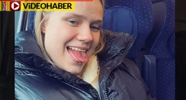 Genç kızdan annesine piercing şakası