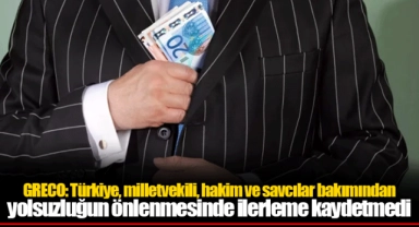 GRECO: Türkiye, milletvekili, hakim ve savcılar bakımından yolsuzluğun önlenmesinde ilerleme kaydetmedi