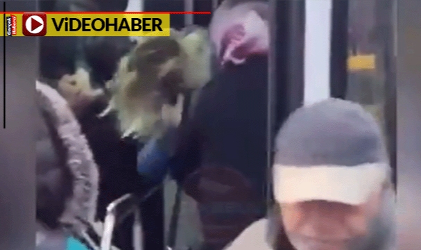 İETT otobüsünde kavga... Kadınlar birbirine girdi