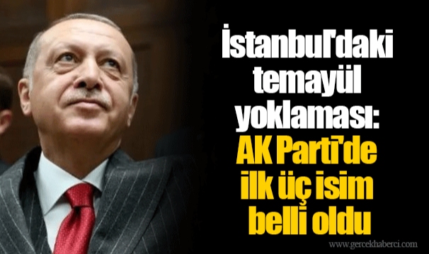 İstanbul'daki temayül yoklaması: AK Parti'de ilk üç isim belli oldu