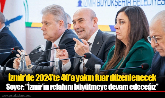 İzmir’de 2024'te 40'a yakın fuar düzenlenecek