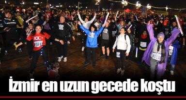 İzmir en uzun gecede koştu