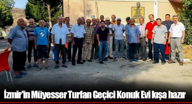 İzmir'in Müyesser Turfan Geçici Konuk Evi kışa hazır