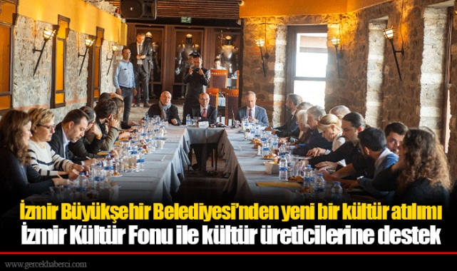 İzmir Kültür Fonu ile kültür üreticilerine destek
