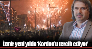 İzmir yeni yılda ‘Kordon’u tercih ediyor’