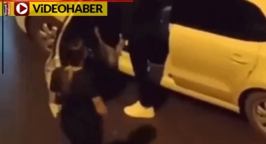Kadın adama öyle bir tokat attı ki...