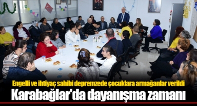 Karabağlar'da dayanışma zamanı