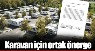 Karavan için ortak önerge