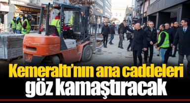 Kemeraltı’nın ana caddeleri göz kamaştıracak