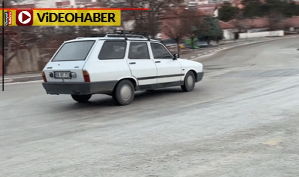 Kırağı sürücülere zor anlar yaşattı