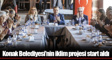 Konak Belediyesi’nin iklim projesi start aldı