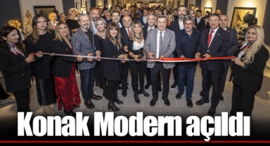 Konak Modern açıldı