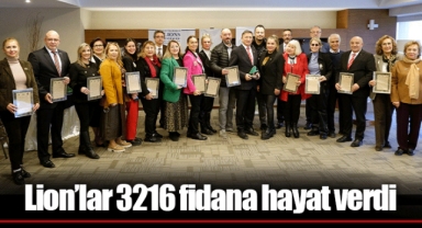 Lion’lar 3216 fidana hayat verdi