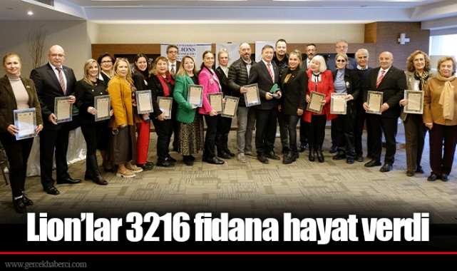Lion’lar 3216 fidana hayat verdi