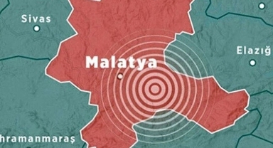 Malatya'da 4.6 büyüklüğünde deprem