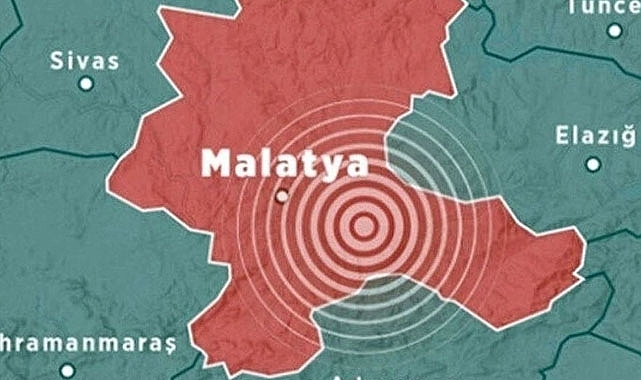 Malatya'da 4.6 büyüklüğünde deprem