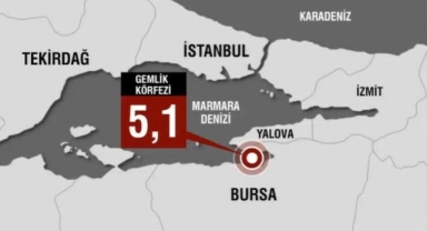 Marmara Denizi'nde 3 dakika arayla 2 deprem!