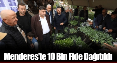 Menderes’te 10 Bin Fide Dağıtıldı
