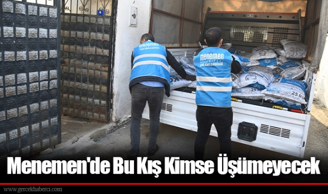 Menemen'de Bu Kış Kimse Üşümeyecek