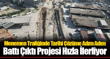 Menemen Trafiğinde Tarihi Çözüme Adım Adım