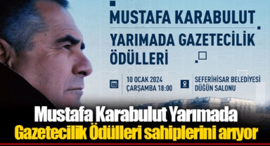 Mustafa Karabulut Yarımada Gazetecilik Ödülleri sahiplerini arıyor