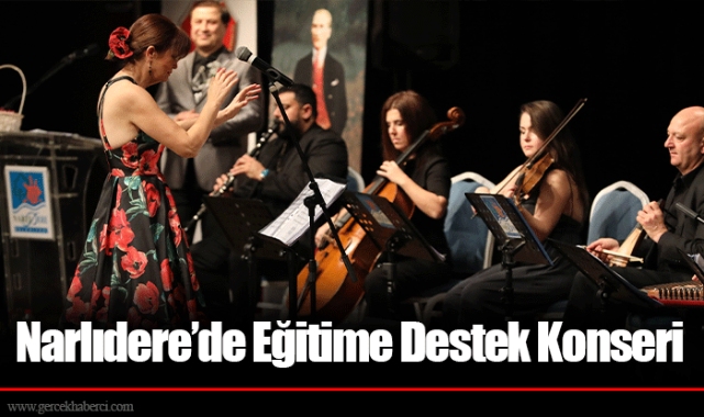 Narlıdere’de Eğitime Destek Konseri