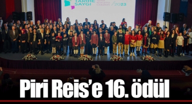 Piri Reis’e 16. ödül