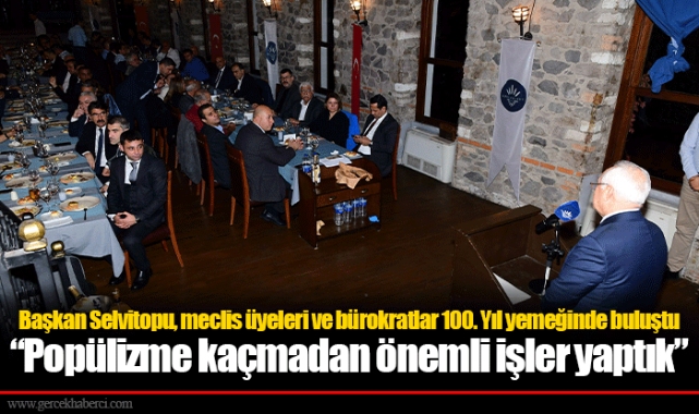 “Popülizme kaçmadan önemli işler yaptık”