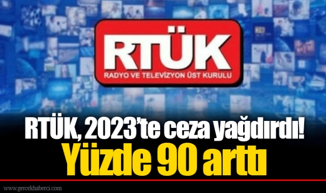 RTÜK, 2023’te ceza yağdırdı! Yüzde 90 arttı
