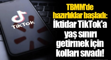 TBMM'de hazırlıklar başladı: İktidar TikTok'a yaş sınırı getirmek için kolları sıvadı!