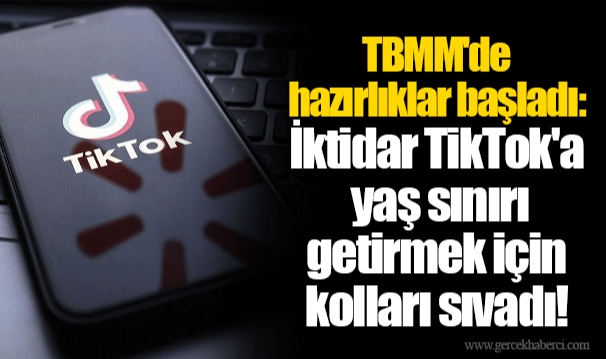 TBMM'de hazırlıklar başladı: İktidar TikTok'a yaş sınırı getirmek için kolları sıvadı!