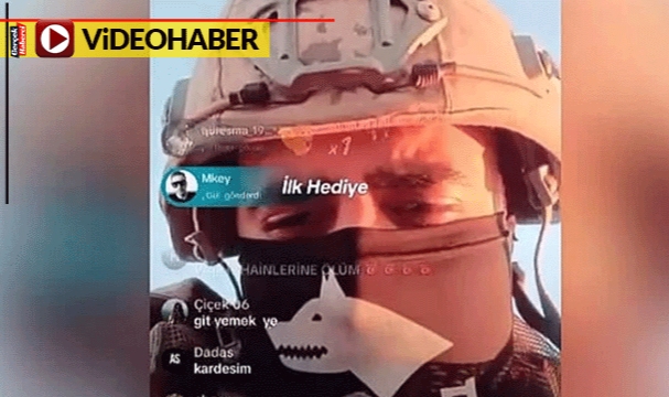 Üs bölgesinde Tiktok yayını açtı... Endişe yarattı