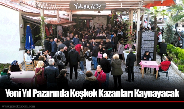 Yeni Yıl Pazarında Keşkek Kazanları Kaynayacak