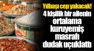 Yılbaşı cep yakacak! 4 kişilik bir ailenin ortalama kuruyemiş masrafı dudak uçuklattı