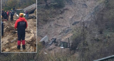 Zonguldak'ta heyelan