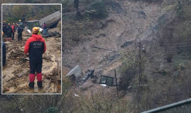 Zonguldak'ta heyelan