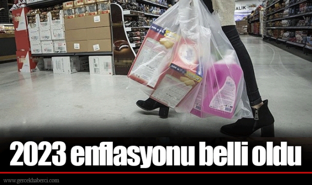 2023 enflasyonu belli oldu