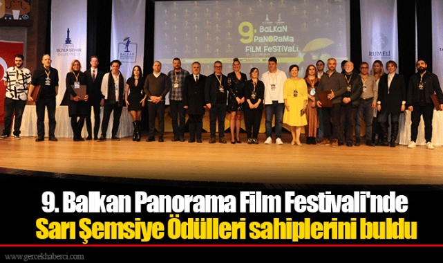 9. Balkan Panorama Film Festivali'nde Sarı Şemsiye Ödülleri sahiplerini buldu