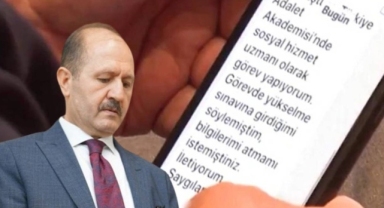 Adalet Bakan Yardımcısı'na gelen torpil mesajlarıyla ilgili haberlere yayın yasağı