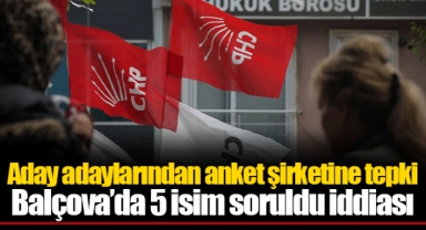 Aday adaylarından anket şirketine tepki