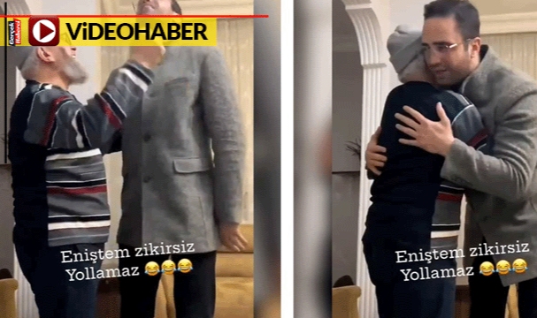 Akrabasını zikirle yolcu eden adam viral oldu