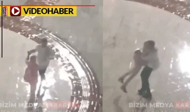 Aşıkların yağmur altındaki dansına beğeni yağdı