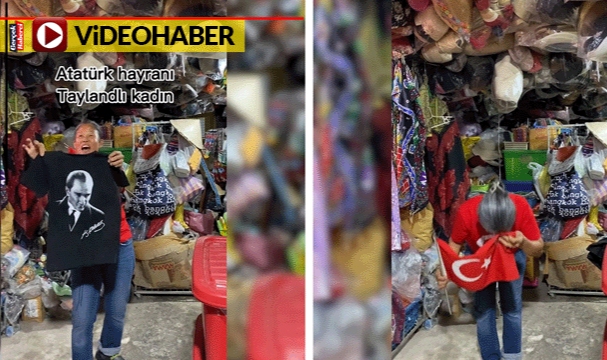 Atatürk sevgisi sınırların ötesinde: Taylandlı kadın İzmir Marşı&#039;nı söyledi