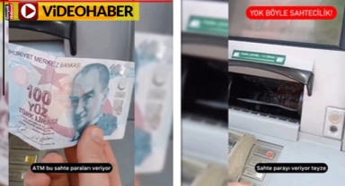 ATM'yi böyle dolandırdılar